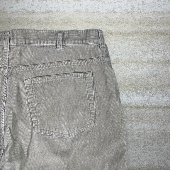 Vintage 90s Route 66 Corduroy Pants 40x30 Baggy Wide Leg Light Tan Cotton - Picture 3 of 4